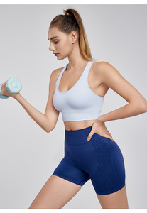 Top Deportivo de Yoga para Mujer 2026, con Copa Fija, Delgado, Transpirable, Estilo Europeo y Americano, Ropa Interior Deportiva, Top Corto - Product Image 2