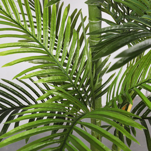 Árbol bonsái decorativo para el hogar, macetas de plástico para paisajismo, palmera de interior moderna - Product Image 6