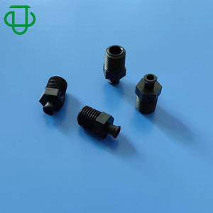 Connecteur femelle Luer en plastique médical PP noir de haute qualité avec filetage NPT 1/4 et filetage externe NPT 1/4 - Product Image 3