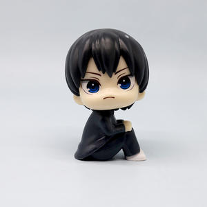 Figurine d'anime PVC tendance à la vente chaude, <span class=keywords><strong>Hinata</strong></span> Kageyama Oikawa, figurine d'anime à grosse tête assise, jouet tendance - Product Image 4