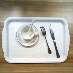 Thân Thiện Với Môi Nhật Bản Melamine Thực Phẩm Khay Cà Phê Đậu Ăn Sáng Gỗ Tấm Cho Khách Sạn Nhà Hàng Thanh Trái Cây Khô Thuyết Trình - Product Image 4