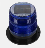 Luces de advertencia intermitentes LED de energía solar de alto brillo, barricada de tráfico, lámpara estroboscópica LED intermitente de seguridad, luz led de camión de 24 voltios
