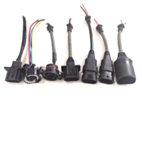 Lampu Led otomotif 2 3 4 Pin, Harness kawat soket lampu depan H4 Hb3 H7 H11 Hb4 H8 H3 H13 H16 harga murah