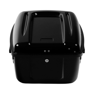 Motorcycle ABS Gloss <strong>Black</strong> 11" Tail Box Tour Pak <strong>Trunk</strong> Fit for Harley Davidson FLHP and FLHTP Models - Product Image 5