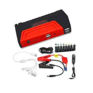 68800mAh 12V Multifuncional Laptop Car Power Bank Cargador de batería Booster Battery Pack Portable Emergency Car Jump Starter Pack