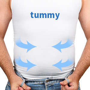 Fajas Gynecomastia Nén Áo Sơ Mi Cho Lớn Và Cao Người Đàn Ông Không Tay Giảm Béo Undershirts Tummy Kiểm Soát Cơ Thể Shaper Tank <span class=keywords><strong>Top</strong></span> - Product Image 6