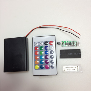 LED Controller 3 Channel RGB Driver 3x2A Output With Remote Battery Box For LED Strip <b>Lights</b> - Product Image 2
