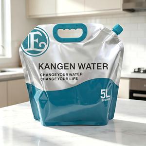 Venta caliente al aire libre portátil 5 litros de plástico plegable Kangen bolsas de agua bolsa de agua para beber - Product Image 1