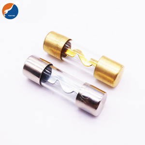 Sekering AGC 5AG, Stereo Mobil Lapis Emas AGU Berlapis Nikel AGU 6X30Mm 5AG 10X38Mm - Product Image 4