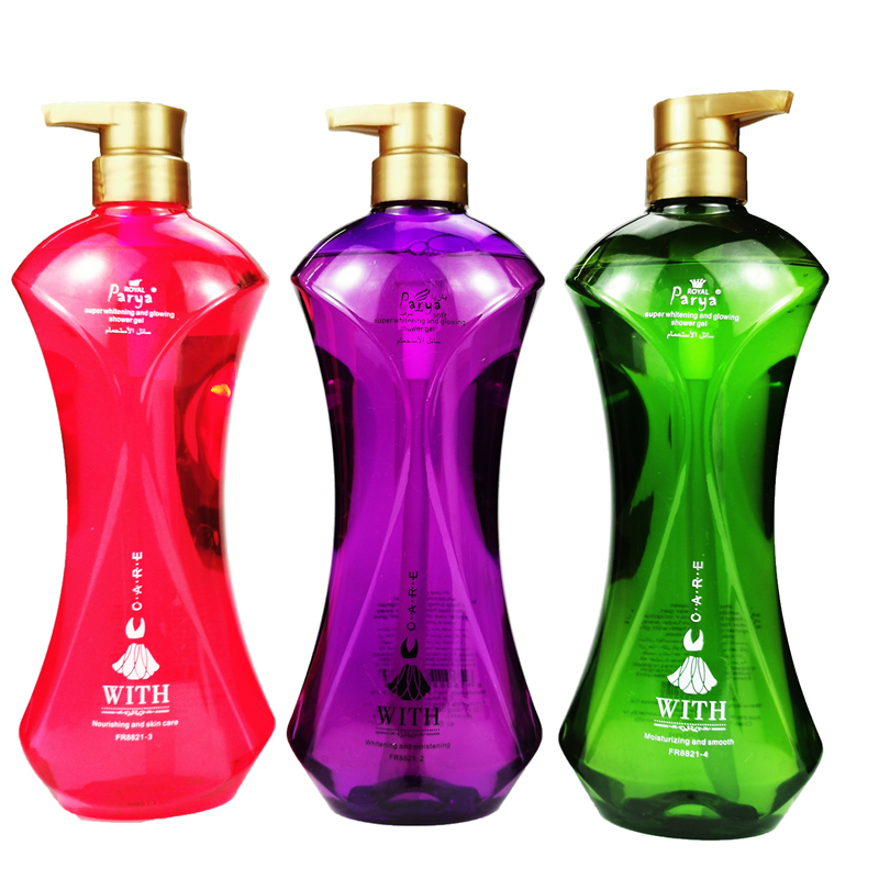 Parya Royal, омоложение кожи, светящийся гель для душа 800 мл