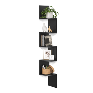 Étagère murale étroite à 6 niveaux en bois moderne pour la maison, le bureau, le salon, la chambre à coucher, la <span class=keywords><strong>cuisine</strong></span> - Product Image 3