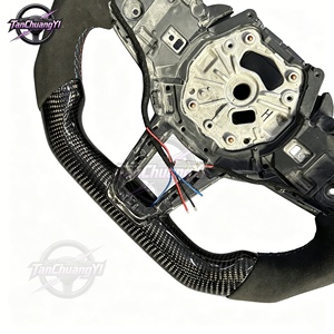 <span class=keywords><strong>Volante</strong></span> de Fibra de Carbono para Automóvil, Compatible con Modelos BMW G G01 G02 G05 G20 G30 G80 G87 M3 M4 - Product Image 4