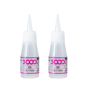 Colle adhésive instantanée Cemedine 3000RX à séchage rapide en 5 minutes, à base d'alpha-cyanoacrylate d'alcool, pour caoutchouc, électronique et jouets - Product Image 2