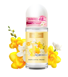 Loción en Roll-on Unisex CINDY BLOOM-Romantic Muse (50ml) con Protección contra el Mal Olor con Iones de Plata de Larga Duración (36 Meses de Vida Útil) - Product Image 2