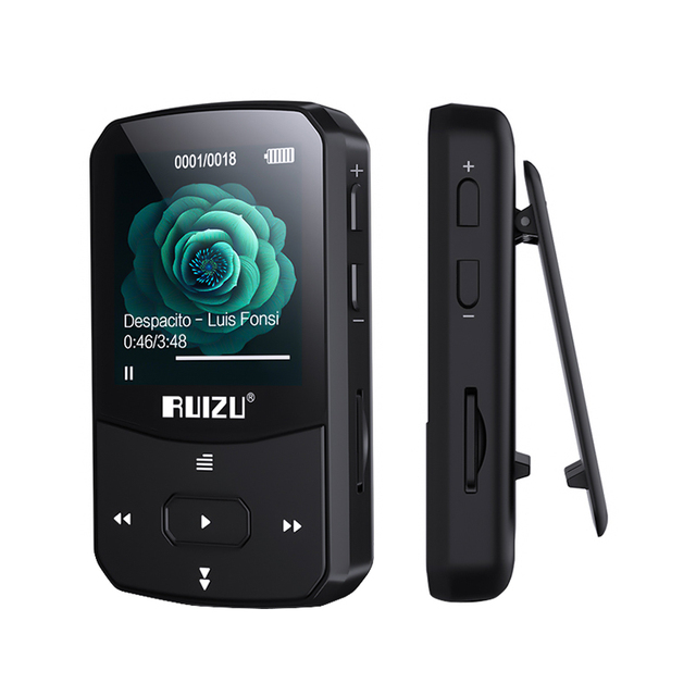 Digital Audio Player RUIZU X52 MP3 Player E-Book Walkman Sport Portable Clip Mini With Screen Support FM Recording MP3 Player