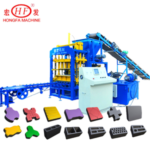 Gạch làm máy móc QT4-15S <span class=keywords><strong>Interlock</strong></span> gạch rỗng Máy bê tông gạch dây chuyền sản xuất cát đất sét vật liệu xây dựng - Product Image 1