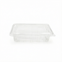 Boîtes en plastique transparent pour aliments, desserts, pâtisseries, fruits, en-cas, emballages de boulangerie, contenants transparents pour pâtisseries