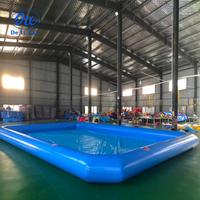 Grande piscine gonflable, piscine pour adultes et enfants, piscine extérieure épaissie pour la pêche et les jeux aquatiques