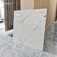 Carreaux de Sol en Porcelaine Marbre Céramique 60x60 Certifiés Premium pour Utilisation Intérieure Salle de Bain Salon