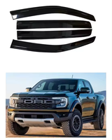 Accesorios Exteriores para Automóviles de Nuevo Estilo, Protector de Lluvia para Ventanas de Camionetas, Visera Solar Compatible con Ranger 2024