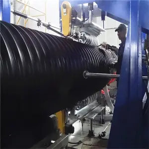 Ligne d'extrusion de tuyau d'enroulement en spirale de HDPE tuyau de PE faisant la machine DN1600-3000 automatique