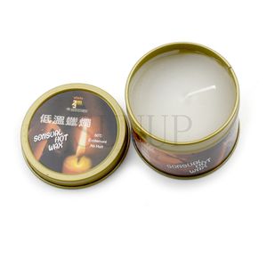 Caja personalizada gratis-Pareja Mujeres Flirt BDSM Juegos eróticos para adultos <span class=keywords><strong>Velas</strong></span> de masaje de cera caliente Juguetes sexuales eróticos Vela de baja temperatura - Product Image 3