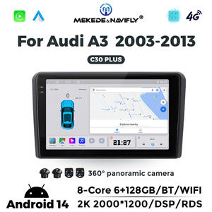 Écran MEKEDE Android 8core 6 + 128GB 1280*720 Résolution Car-play Auto <span class=keywords><strong>Autoradio</strong></span> FM <span class=keywords><strong>Navigation</strong></span> pour <span class=keywords><strong>Audi</strong></span> A3 - Product Image 5