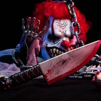 Vente en gros : Jouet couteau sanglant d'Halloween, arme factice réaliste (Machette, Faisceau, Hachette, Couteau à viande, Poignard) pour accessoire de fête cosplay zombie