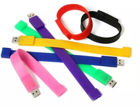 Usb Flash Drive 4GB 8GB 16GB 32GB, Pena Pergelangan Tangan Gelang Warna USB 2.0 64GB