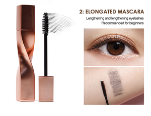 มาสคาร่าหรูหราแบบวีแกนสำหรับขนตาแบบวอลลุ่มที่กำหนดเองกันน้ำได้ขนตาแฟชั่นเพิ่มความยาวอย่างเป็นธรรมชาติ - Product Image 2