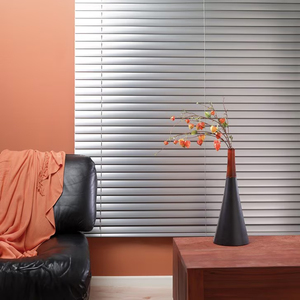 Persianas Metálicas Modernas Graceblinds de Alta Relación Calidad-Precio, Láminas Estrechas, Impermeables, Protección Solar, de Aluminio - Product Image 1