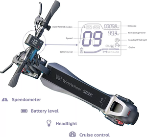 Tốc độ đáp ứng phong cách mercane widewheel Pro 1000W 26 MPH trong kho ở Châu Âu và Mỹ - Product Image 5