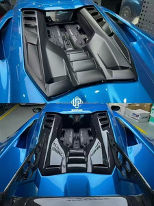 ชุดแต่งคาร์บอนไฟเบอร์แห้งสำหรับ Lamborghini Revuelto duke ประกอบด้วยลิ้นกันชนหน้า, ดิฟฟิวเซอร์, สปอยเลอร์, ฝากระโปรง, สเกิร์ตข้าง, กันชน Revuelto - Product Image 6