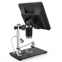 Microscope numérique Ad208s 8.5 pouces écran d'affichage Lcd portée Microscope numérique pour loupe outil de réparation