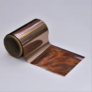 Jinghua filme holograma de transferência térmica, filme metálico personalizado, impressão de folha para papel/pvc/plástico/papel revestido/leat