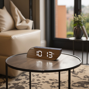 <span class=keywords><strong>Hot</strong></span> Bán LED Đèn Nền Kỹ Thuật Số Bàn Đồng Hồ Nhiệt Kế Hiển Thị Thiết Kế Mới Gương Phong Cách Hiện Đại Bảng Tương Tự Kỹ Thuật Số Đồng Hồ - Product Image 4