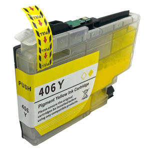 Cartouche <span class=keywords><strong>Brother</strong></span> LC406 compatible couleur noire et jaune pour impression numérique HL-JF1 <span class=keywords><strong>MFC</strong></span>-<span class=keywords><strong>J4335DW</strong></span> J4345DW - Product Image 5