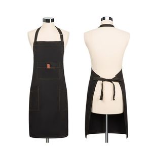 Multiple Pockets Restaurant Working <b>Aprons</b> Waiter Uniforms Chef Cooking <b>Aprons</b> <b>Waterproof</b> - Product Image 4