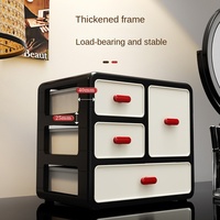 Boîte de rangement pour cosmétiques GY281, design élégant, pour la maison, la chambre à coucher, la commode, les produits de soin de la peau, les masques, grande capacité, anti-poussière