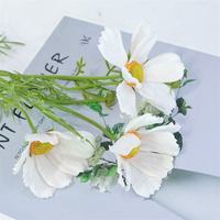 Centerpiece Meja Pernikahan Cosmos Daisy - Bunga Buatan Ramah Lingkungan dari Lateks Real Touch untuk Dekorasi