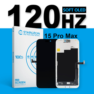 Fournisseur d'or : Écran OLED souple LTPS 120Hz pour <span class=keywords><strong>iPhone</strong></span> 15 Plus Pro Max, Écrans LCD de téléphone portable ORI - Product Image 2