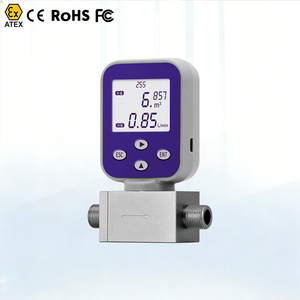 Medidor de Flujo de Aire de <span class=keywords><strong>Gas</strong></span>, Medidor de Flujo de Nitrógeno, Controlador de Flujo Másico de <span class=keywords><strong>Gas</strong></span>, Medidor de CFM para Aire Comprimido - Product Image 1