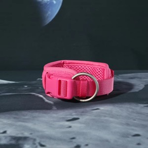 भारी शुल्क सामरिक पालतू कॉलर त्वरित रिलीज मैकरोन प्रशिक्षण कुत्ते कॉलर लेआश ग्रेहाउंड कोलेरनोपॉरेन स्ट्रिप्ड मखमली चौड़ा - Product Image 3
