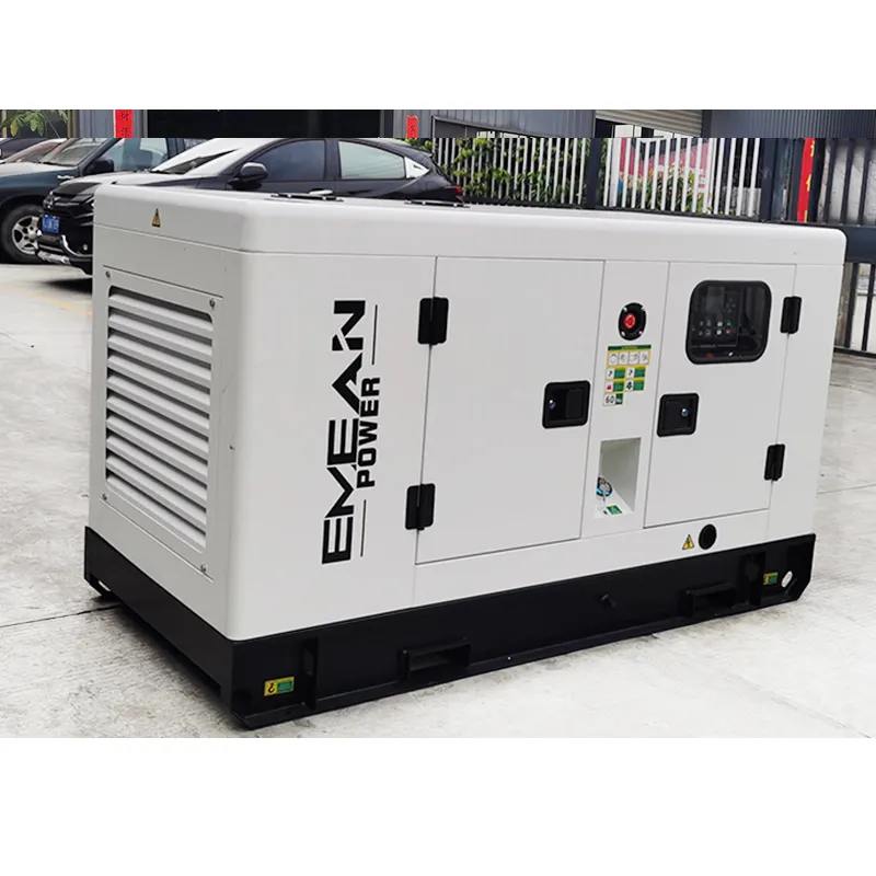 10kw 10kva 15kva Silent Diesel Generator Set 15kw Lage Brandstofverbruik Generator Prijs Voor Verkoop