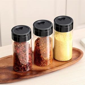 Promotion Gift Eco-Friendly PET Plastic Spice <b>Jars</b> ODM/OEM and Salt Pepper Shaker with Customized Color & Logo Hand Wash Only - Product Image 2