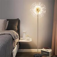 Lampe de sol de style pissenlit pour chambre à coucher, lampe de chevet, design créatif, lampe de sol verticale pour salon, canapé, coin