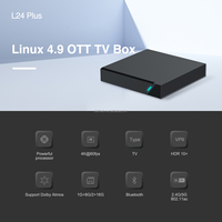 TV Box con Sistema Operativo Linux 4.9, 4K FHD OTT, WiFi de Doble Banda 2.4G/5GHz, Procesador Quad-core Goke Gk6320v100, Software ODM, Certificación CE