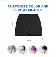 Bandeau de compression chaude/froide en gel lesté pour la tête, en tissu personnalisé, pour le soulagement des migraines, fournisseur de produits de santé et de vente au détail