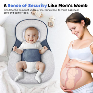 Almohada de <span class=keywords><strong>Cuna</strong></span> Multifuncional <span class=keywords><strong>para</strong></span> Bebés, Relleno de Espuma Antibacteriana, Material de Poliéster/Algodón, <span class=keywords><strong>para</strong></span> Alimentación con Biberón - Product Image 3