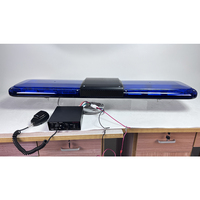 Barre lumineuse LED de toit de voiture à haute luminosité pour véhicules d'urgence, avec haut-parleur intégré, clignotant bleu rotatif TBD24226-18n-S